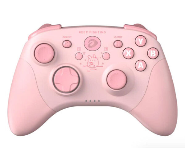 Tay cầm chơi game trên tivi sony DareU H101X Wireless Pink
