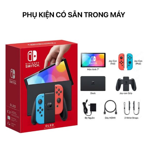 Máy Chơi Game Cầm Tay Nintendo Switch OLED