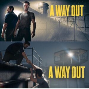 Đĩa game ps4 2 người chơi a way out